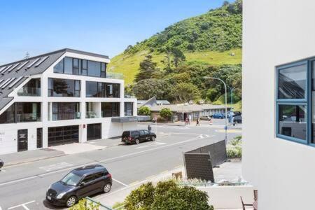 Oceanside Apartment Mount Maunganui Exteriör bild